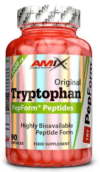 AMIX Tryptophan PepForm Peptides 90 kaps AMIX Tryptophan PepForm Peptides 90 kaps