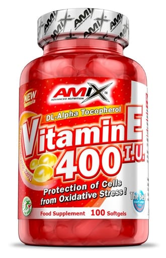 AMIX VITAMIN E 400 IU 100 kaps AMIX VITAMIN E 400 IU 100 kaps