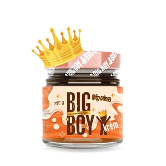 BIG BOY Big King - krém erdeimogyoróval és karamellel BIG BOY Big King - krém erdeimogyoróval és karamellel