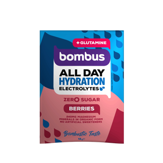 Bombus Eg�sz napos hidrat�l� ital + Glutamin 12 g