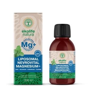 EKOLIFE NATURA Liposomal Magnesium+ 200 ml EKOLIFE NATURA Liposomal Magnesium+ 200 ml