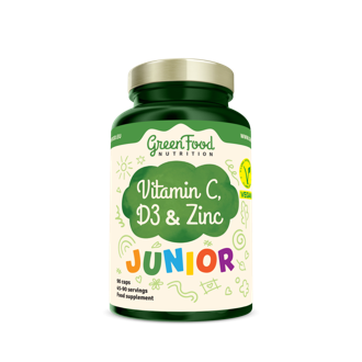 GreenFood Junior C-, D-vitamin �s cink