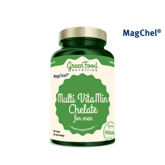 GreenFood Nutrition Multi VitaMin Chelate férfiaknak GreenFood Nutrition Multi VitaMin Chelate férfiaknak