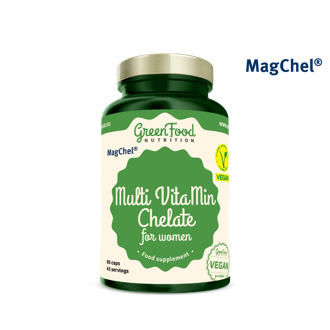 GreenFood Multi VitaMin Chelát nőknek GreenFood Multi VitaMin Chelát nőknek