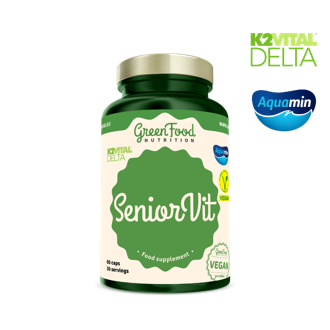 GreenFood Nutrition SeniorVit + Pillbox Gratis GreenFood Nutrition SeniorVit + Pillbox Gratis