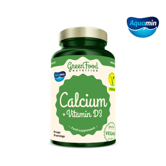 GreenFood Kalcium + Vitamin D3 GreenFood Kalcium + Vitamin D3