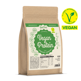 GreenFood Nutrition Vegan protein + Shaker 500ml Gratis GreenFood Nutrition Vegan protein + Shaker 500ml Gratis