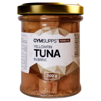 GymSupps Sárgaúszójú tonhalfilé saját levében GymSupps Sárgaúszójú tonhalfilé saját levében