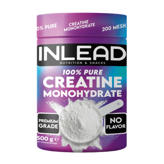 Inlead 100% Pure Creatine Monohydrate 500 g Inlead 100% Pure Creatine Monohydrate 500 g