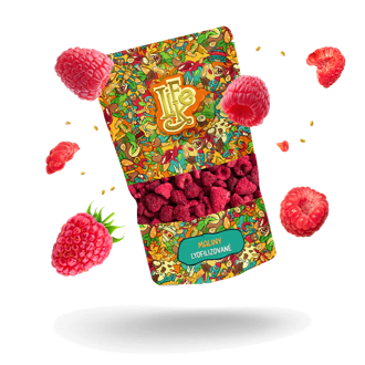 LifeLike szárított málna, liofolizált 40g LifeLike szárított málna, liofolizált 40g
