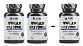 Előnézet - MAXXWIN Magnesium Triple Complex 2 + 1 AJÁNDÉK Előnézet - MAXXWIN Magnesium Triple Complex 2 + 1 AJÁNDÉK