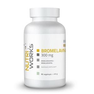 NutriWorks Bromelain 300mg 