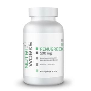 El�n�zet - NutriWorks Fenugreek 500mg 100 kapsl�