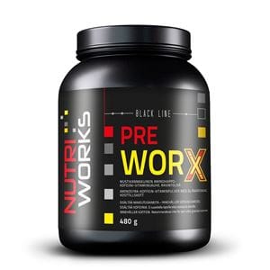Előnézet - NutriWorks Pre Worx 480g áfonya Előnézet - NutriWorks Pre Worx 480g áfonya