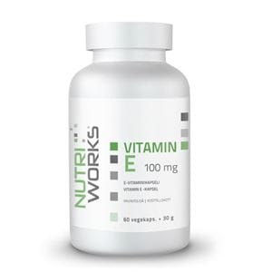 NutriWorks Vitamin E 100mg