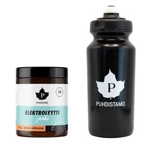 Puhdistamo Electrolyte Powder 120g mango apple (Mango-Appelsiini) Puhdistamo Electrolyte Powder 120g mango apple (Mango-Appelsiini)