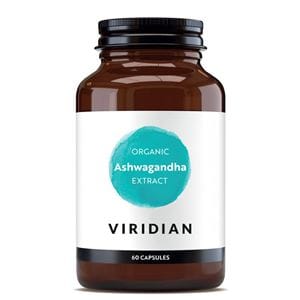 Viridian Ashwagandha Extract 60 kapszula Organic (Indiai zsensen KSM-66) Viridian Ashwagandha Extract 60 kapszula Organic (Indiai zsensen KSM-66)
