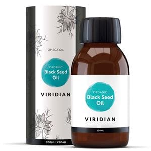 Viridian Black Seed Oil 200ml Organic (Szerves egyiptomi fekete k�m�nyolaj)