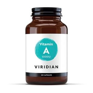 Viridian Nutrition Vitamin A 5000IU Viridian Nutrition Vitamin A 5000IU