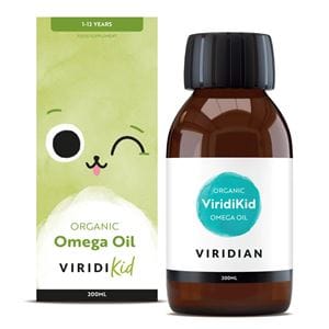 Viridian Viridikid Omega 3 Oil Organic (Bio Omega 3 olaj gyermekeknek) Viridian Viridikid Omega 3 Oil Organic (Bio Omega 3 olaj gyermekeknek)