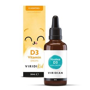 Viridian Viridikid Vitamin D Drops 400IU 30 ml Viridian Viridikid Vitamin D Drops 400IU 30 ml