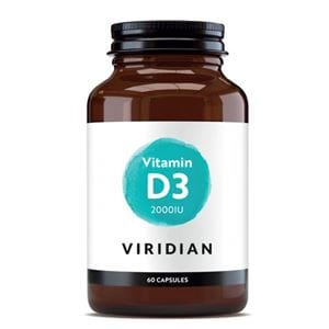 Viridian Vitamin D3 2000IU 60 kapszula Viridian Vitamin D3 2000IU 60 kapszula